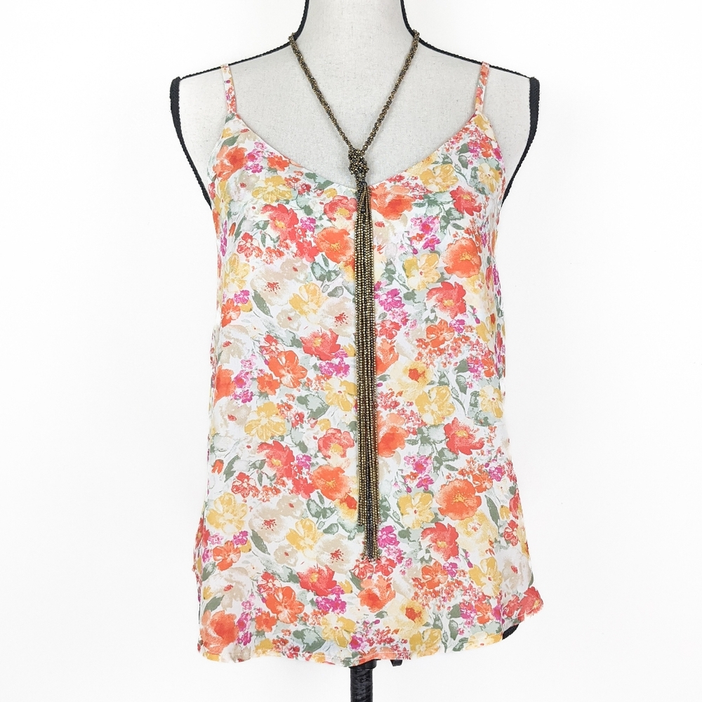 💥3 for $30💥 NWT Mine Colorful Floral Tank Top, Size Small